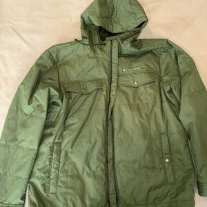 Columbia Men's Olive Performance Jacket